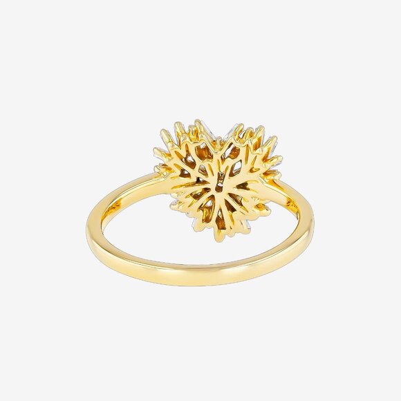 6.5 Classic Diamond Small Heart Ring Suzanne Kalan - Picture 4 of 10